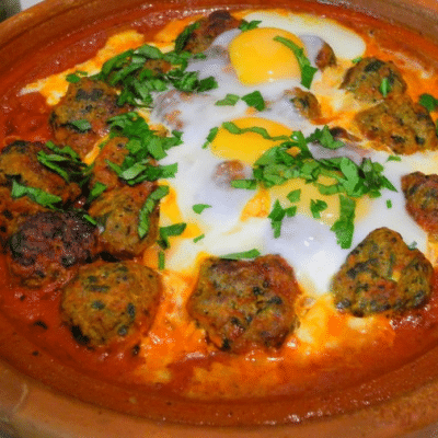 boulette kefta oeuf tajine