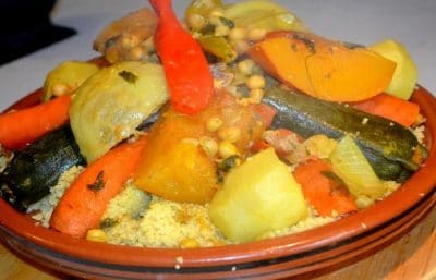 Couscous Marocain à l’Agneau Et lègumes