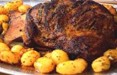 Épaule d’Agneau Rôti à la Marocaine