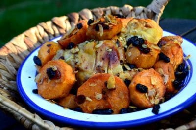 Poulet parfumé et Patate douce Caramélisée