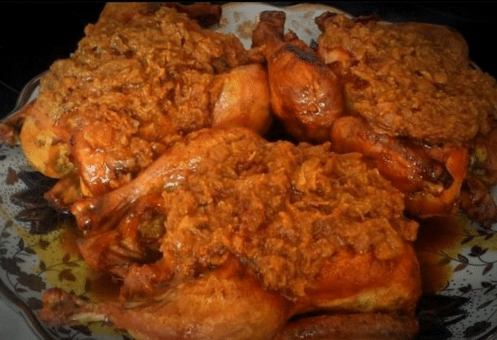 Poulet Aux Amandes à la Marocaine