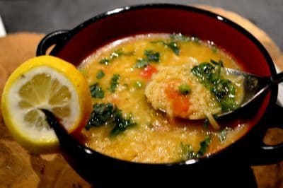 soupe de riz