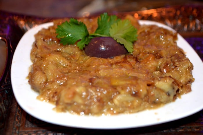 Zaalouk d’Aubergine au Cumin- Salade Marocaine