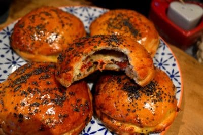 Chausson au Thon à base de Pâte à Brioche