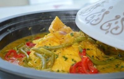 Recette de Poulet Tajine aux légumes