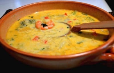 soupe de crevettes