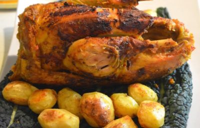 Poulet a la Broche Comme Celui du MaRché