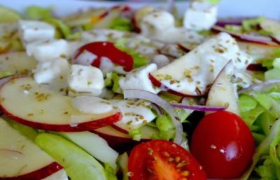 Salade Fraicheur de Pomme, Choux et Fêta