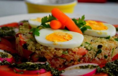 Salade Couscous végétarien Facile