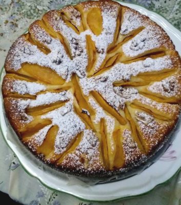 Gâteau Aux Pommes à la Ricotta (Jebli)