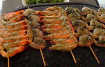 Recette Gambas Et Crevettes En Brochettes