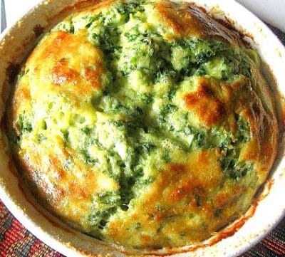 Recette De Soufflé Aux Épinards