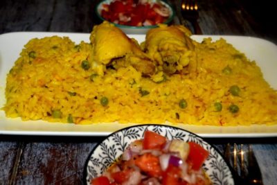 Risotto Au Poulet à la Marocaine