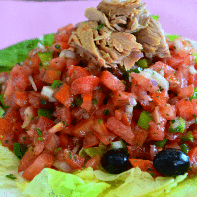 salade marocaine thon tomate