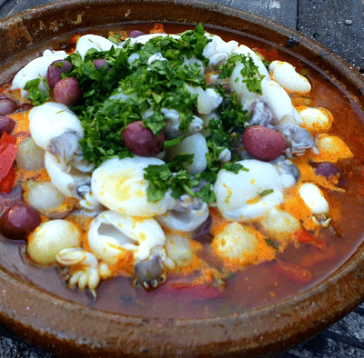 Tajine de calamar