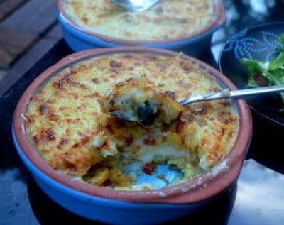 Gratin De Légumes Au Four à la Sauce béchamel Sans Lait