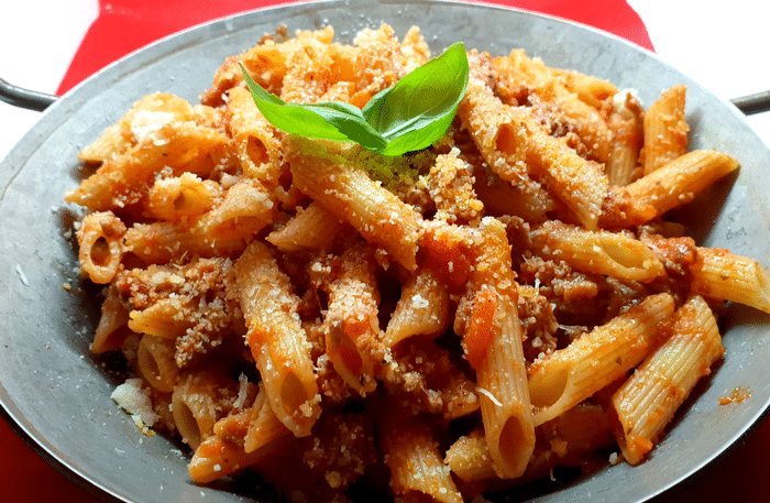 Penne À La Sauce Bolognaise Fait Maison