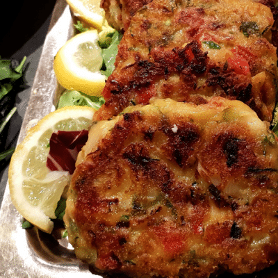 galettes de légumes sans farine