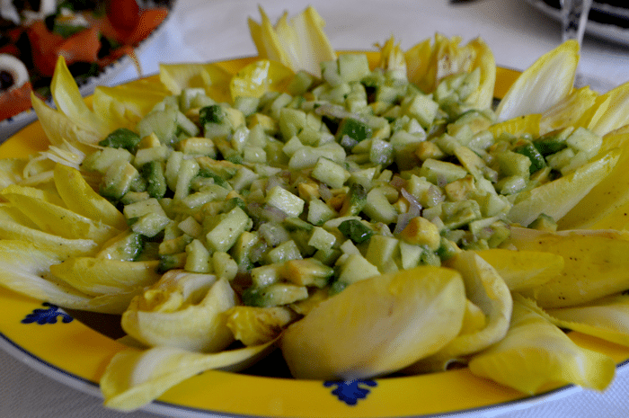 Recette Endives En Entrée Aux Pommes et Avocats