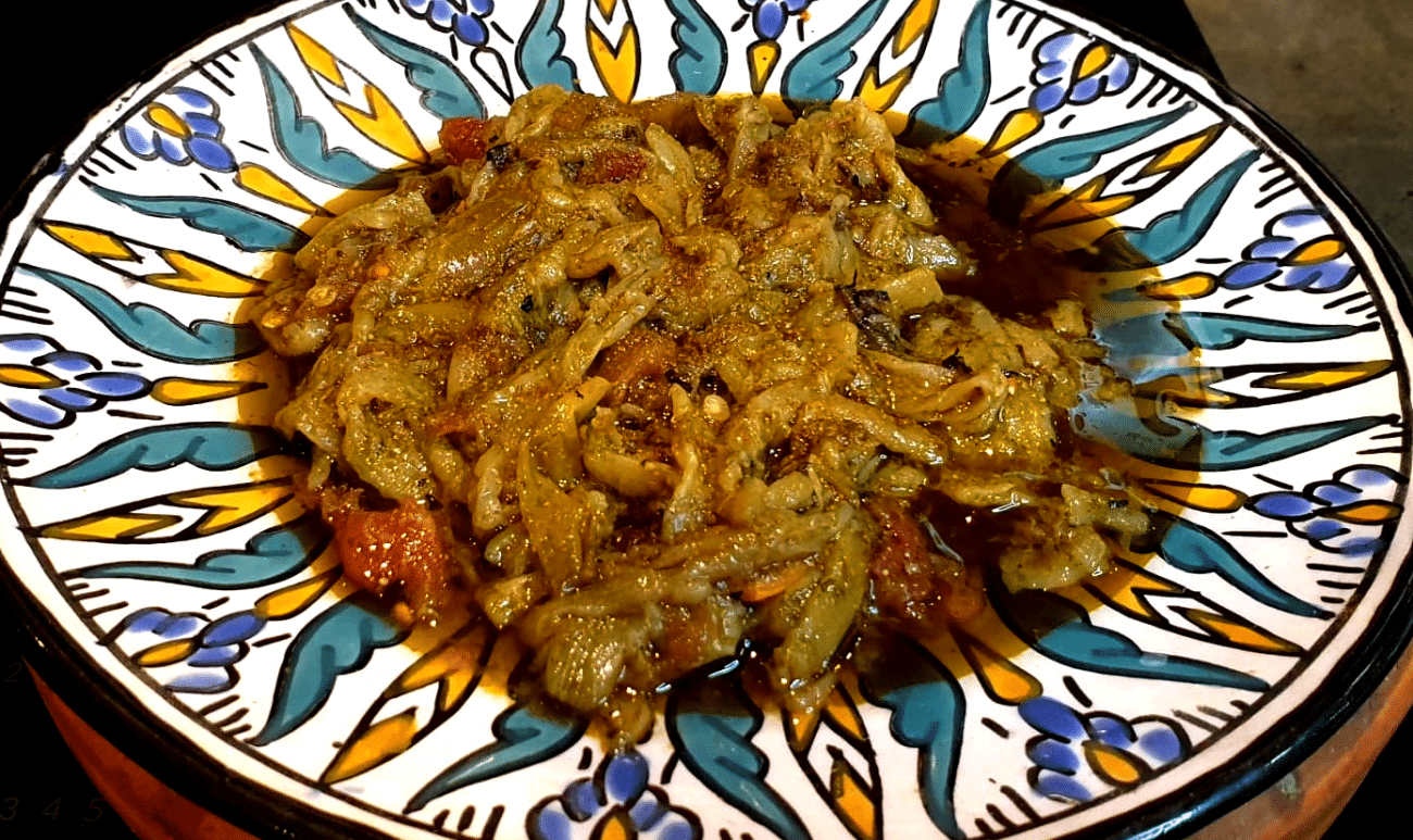 Salade de Poivrons Grillés, Mechouia/ Taktouka