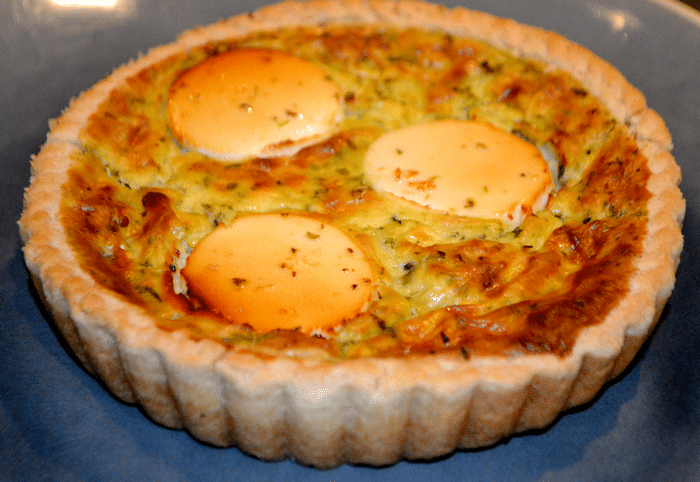 Quiche  Au Fromage De Chèvre Sans Gluten Fait Maison