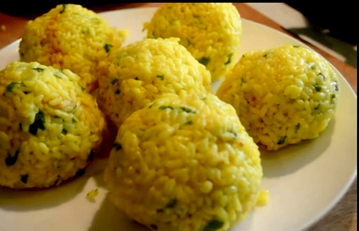 Boulettes de Riz  Farcies à À L’Italienne ( Arancini)