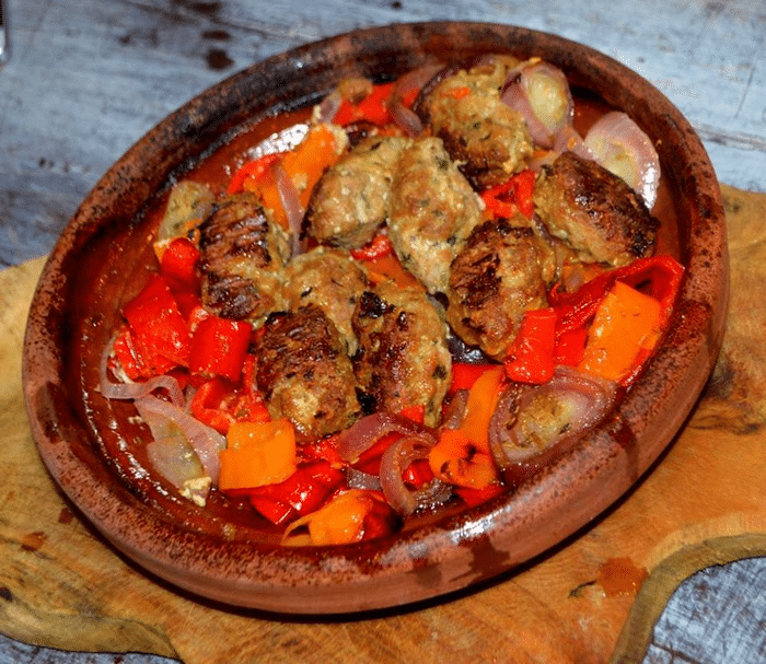 Brochettes Keftas (Boeuf Hachée) Grillées Au Four à la Marocaine