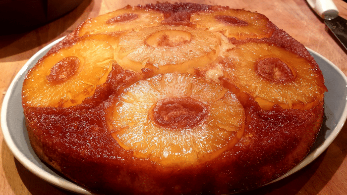 Gâteau Renversé à l’Ananas Caramélisé Hyper Moelleux
