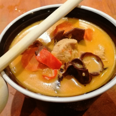 soupe thaie poulet facile