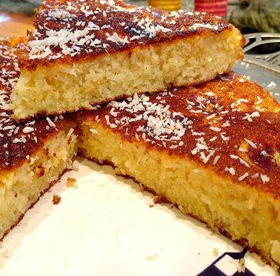 gâteau à la pôele facile