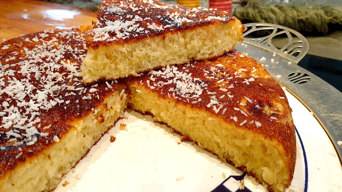 Gâteau À La Banane Cuit À La Pôele Facile