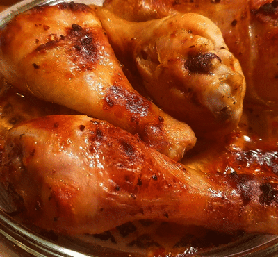 Pilons de poulet au miel épices