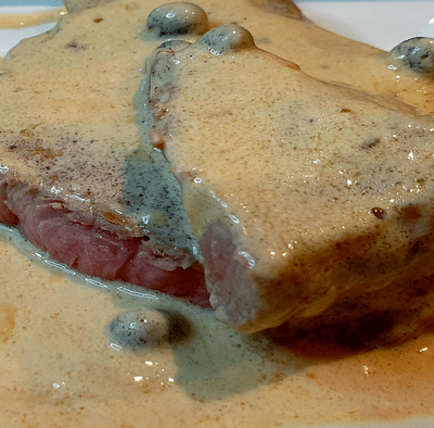 steak au poivre à la crème