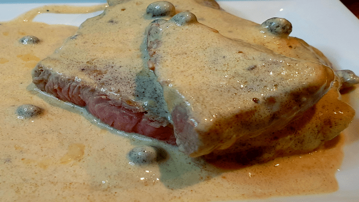 Steak Au Poivre à la Crème Hyper Facile