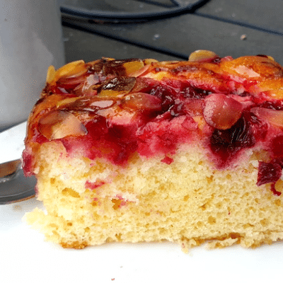 gateau aux cerises leger