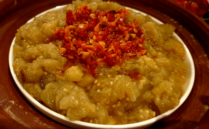 Baba Ghanoush Ou Moutabbal (( Caviar d’Aubergines Grillées)