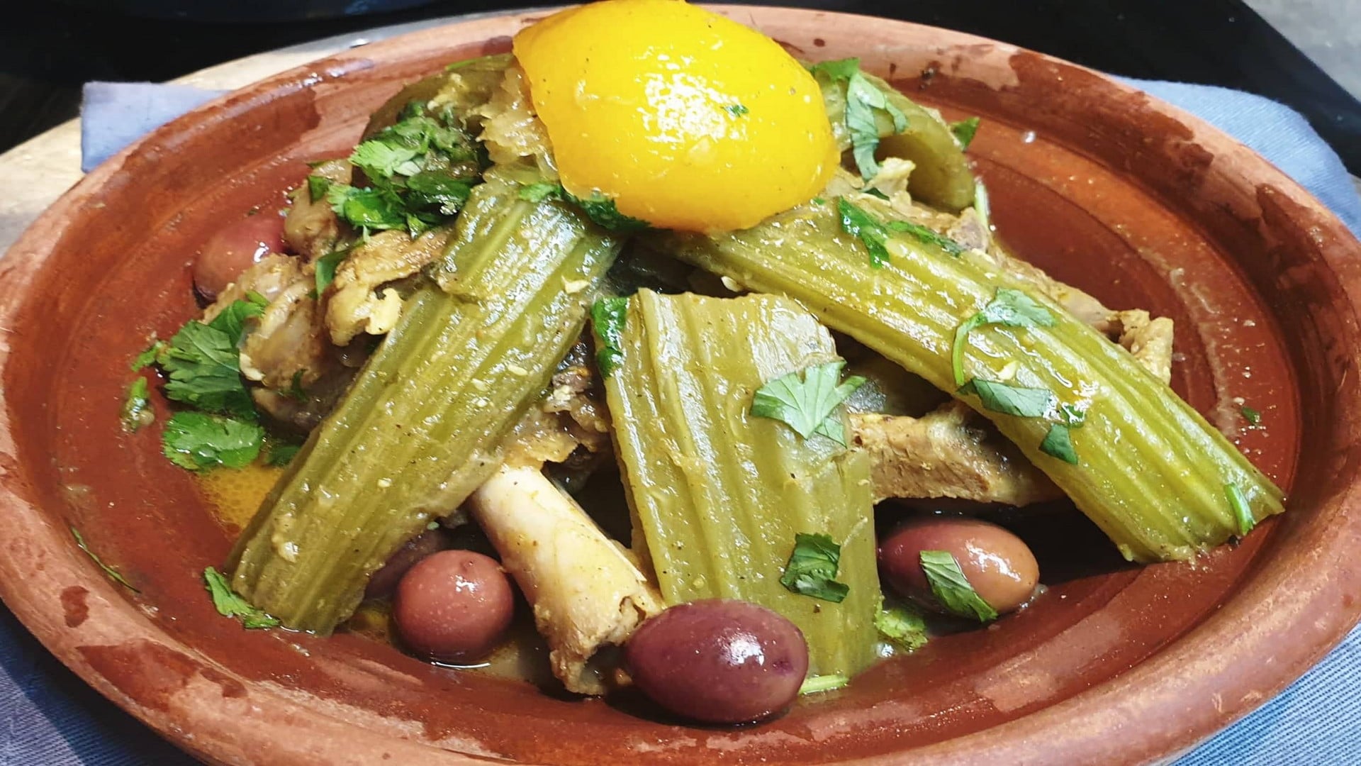 Tajine Marocain Aux Cardons Tajine Belkhorchef Tastygourmandise
