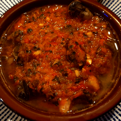 escargots avec chermoula